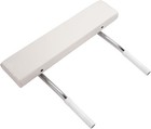 Seat Backrest Compatible With Universal Boat Leaning Posts White Silver