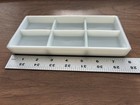 Vintage The American Cabinet Co  Milk Glass Dental Storage Tray  20
