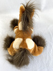 Animal Alley Clydesdale Horse Floppy Plush Brown Tan 13  Stuffed Animal
