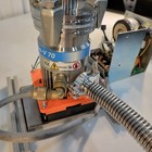 High Vacuum Iso-k 63 Turbo Pump Station Varian Tv-70 W  Roughing Pump  Tee  Hose