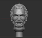 Custom Mego Scale Dodge Head Planet Of The Apes 8  Figure Resin Head Only  z94 