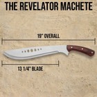 Revelator Book Of Eli Machete Full Tang With Sheath   Nylon Sheath   19  Overall