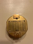 Vintage Brass Surveyor Pocket Compass Natural Sine India Sighting Mirror Level
