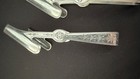 Rare Set Of 4 Victorian Silverplate Asparagus Tongs By The Atkin Brothers
