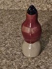 Rare Beaumont Brothers Pottery Red Pie Bird- 4 25 