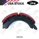 New Lined Brake Shoes W  23k Gawr Meritor Q Brake Size 15  X 4   ref  4702q  2pc
