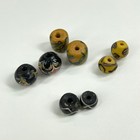 4 Pairs Venetian Trade Beads