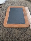 Antique Student Wood Frame School Slate Chalkboard Double Sided