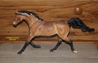 Ooak Breyer Traditional Shagya Arabian Custom Buckskin 1 9 Scale Model Horse