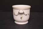 Herend Porcelain Planter   Cachepot Hand-painted Rothschild Bird Jardiniere 5 