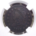 1811 0 Classic Head Large Cent S-286 1c Ngc Vg Details  005 Very Good Ecc c  Inc