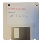 Apple Multiple Scan Software Floppy Disk   14 Display User s Guide Crt Manual