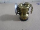 Nos Guys Dropper Brass Miners Carbide Lamp   lamp  Nos  Excellent Spade Type