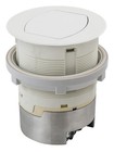 Hubbell 15a Kitchen Counter Receptacle  Surface Mount  Pop Up  Rct200wh  White