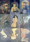 Comic Images Supreme 1996 Comic Images Complete Base Card Set 90 Fa