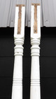 Pair Antique 1899 Farmhouse 96  Turned Porch Half Posts Columns Central Pa 