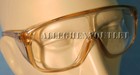 Bouton 8800 Panaspec Z87 Uv Safety Glasses Goggles Brown Nerd Punk  Specs New 