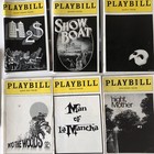X8 Playbills Various Shows As Is Dent Scratch Sale Sondheim Webber Lot