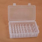 Sewing Thread Storage Box 42 Pieces Spools Bobbin Carrying Case Container Holder