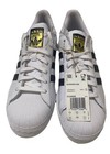 Adidas Originals Superstar White black gold  Men   s Size 10 Eg4958