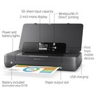 Hp Officejet 200 Wireless Mobile Printer - Black  Battery Included  cz993a 