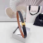 Celine Women s Belt Brown Black Reversible Use Belt Size 80 Width 2 5cm