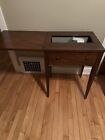 Vintage Sears Sewing Machine Model 158 13011 With Pedal   Sewing Desk  Working 