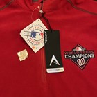 Washington Nationals Antigua 2019 World Series Champions 1 4 Zip Sweater Medium