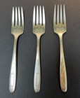 Lot Of 5 1921 Community Silverplate Grosvenor Unmonogrammed Flatware Forks Spoon