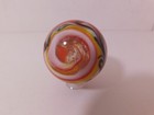 A Nice New Creative Handmade Fancy Swirl Art Glass Marble - 41 Mm   1-5 8  Dia 