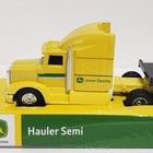 Tomy John Deere Hauler Yellow Semi Truck Trailer   Tractor Set 1 64 Scale New