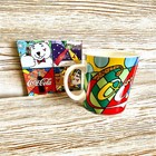 Romero Britto Coca-cola Logo Colorful Gift Coffee Mug Colab Art 2014 Iob