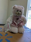 Nwt Vintage 1998 Sarahberry Plush Bear Plushie 90s Cute Flowers Pink