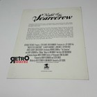 Night Of The Scarecrow 1995 Vhs Promo Ad Slick Flyer 8 5x11    Ds Horror Movie