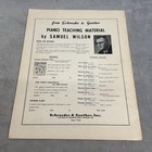 Vintage Boogie-woogie Tidbits Piano Sheet Music Glover Schroeder Gunther Usa