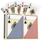 Plastic Playing Cards  Poker Size  Casino Quality  Jumbo Index  Waterproof      