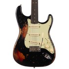 Fender Custom Shop 1963 Stratocaster Super Heavy Relic Black 3color Sunburst 357