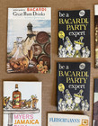 Vintage Bartending Booklets Rum Vodka Liquore Lot Of 9