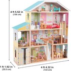 Kidkraft Majestic Mansion Wooden Dollhouse With 34-piece Accessories  Working El