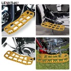 Gold Floorboards Foot Peg Shifter Pegs For Harley Touring Road Glide Road King
