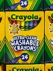Crayola Ultra Clean Washable Crayons-32 Boxes  24 Crayons Per Box -new