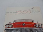 Vintage 1958 The Air Born B-58 Buick Dealer Advertising Brochure