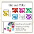  Mutil Colors Hair Jewelry For Braids Dreadlocks Accessories Braid Beads Clips 