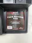 Bcw Black Card Sorting Tray Organizer Holder For Sports trading Cards New