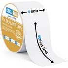 Rv Roof Tape White  4 Inch X 16 Feet Rv Repair Sealant Tape  Stop Camper Roof