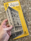 Vintage Travel Hotel Jefferson Atlantic City Brochure Boardwalk 1950s