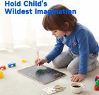 16 Inch Large Lcd Writing Tablet For Kids  Colorful Reusable Electronic Doodle B