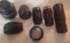 Vintage Camera Lot Of Lens