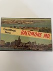 Baltimore  Md  Wood Trinket Box Souvenir  vintage  