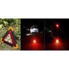 Safety Light Super-bright Led Emergency Red Hazard Warning Safety Triangle